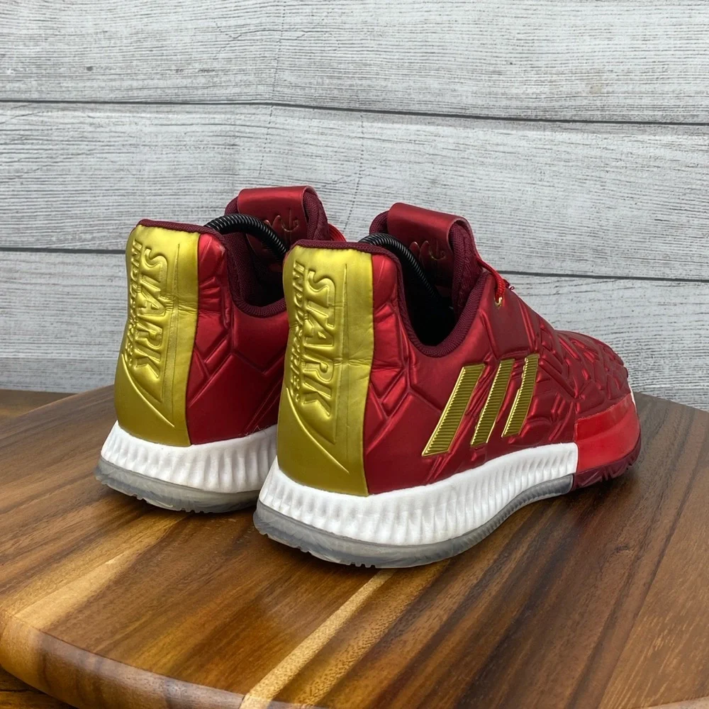 Adidas x Marvel Harden Volume 3 Iron Man Basketball Shoes EG2626 Youth Size 6